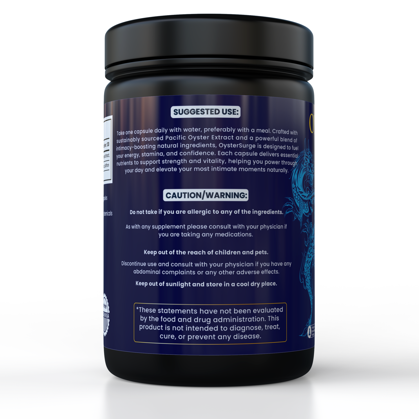 OysterSurge – Premium Male Vitality Supplement